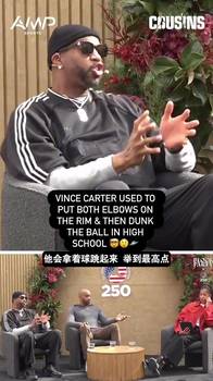 麦迪透露高中卡特扣篮更猛：你们想让我跟这家伙去参加扣篮大赛？